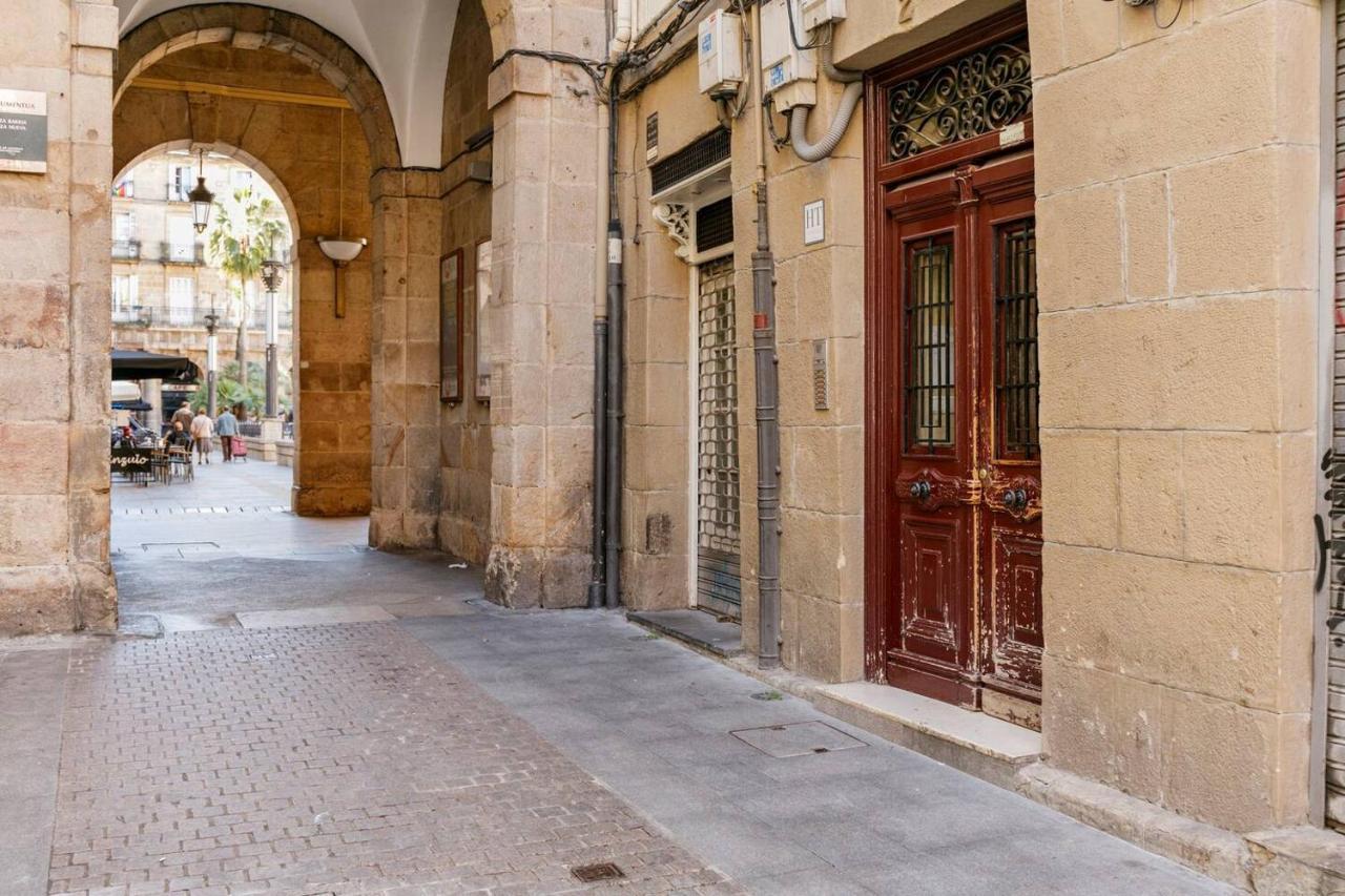 Plaza Nueva Habitaciones Bilbao Buitenkant foto
